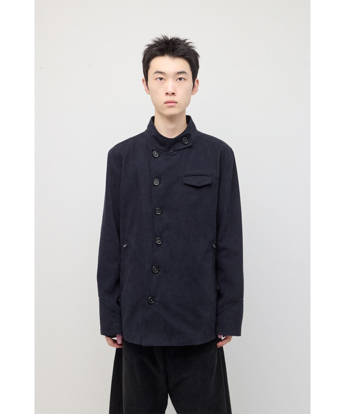 해칭룸(HATCHINGROOM) Fencing Coat Dark Navy