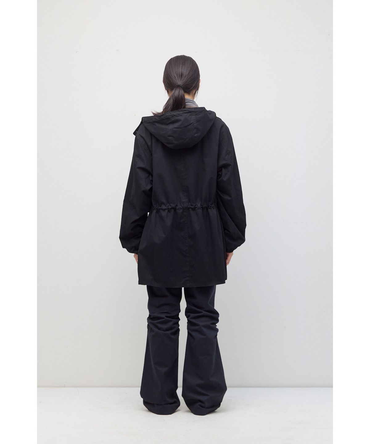 해칭룸(HATCHINGROOM) Reversible Parka Black/Mud Brown