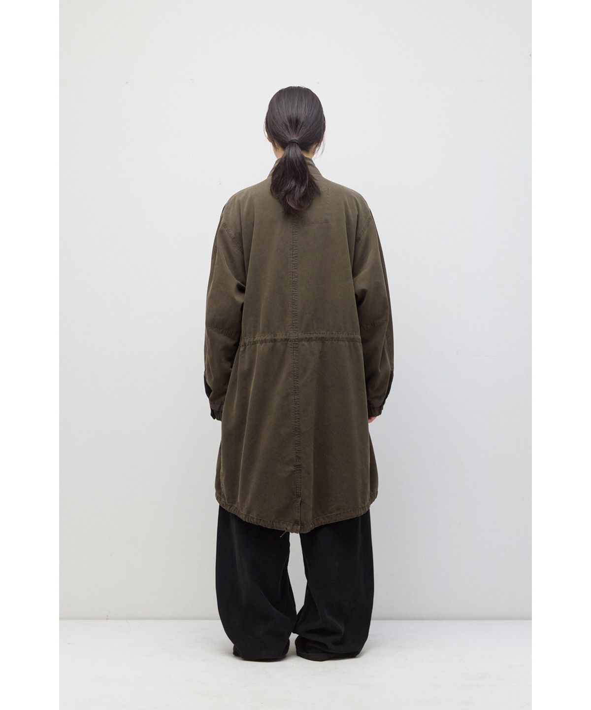해칭룸(HATCHINGROOM) Mods Parka Over Dyed Mud Khaki