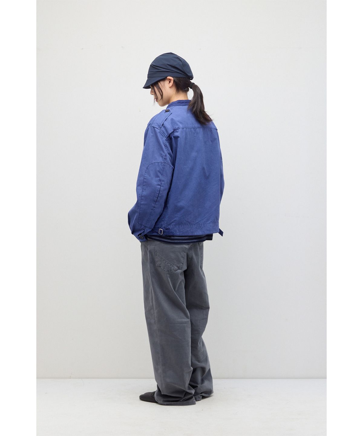 해칭룸(HATCHINGROOM) Police Jacket French Blue