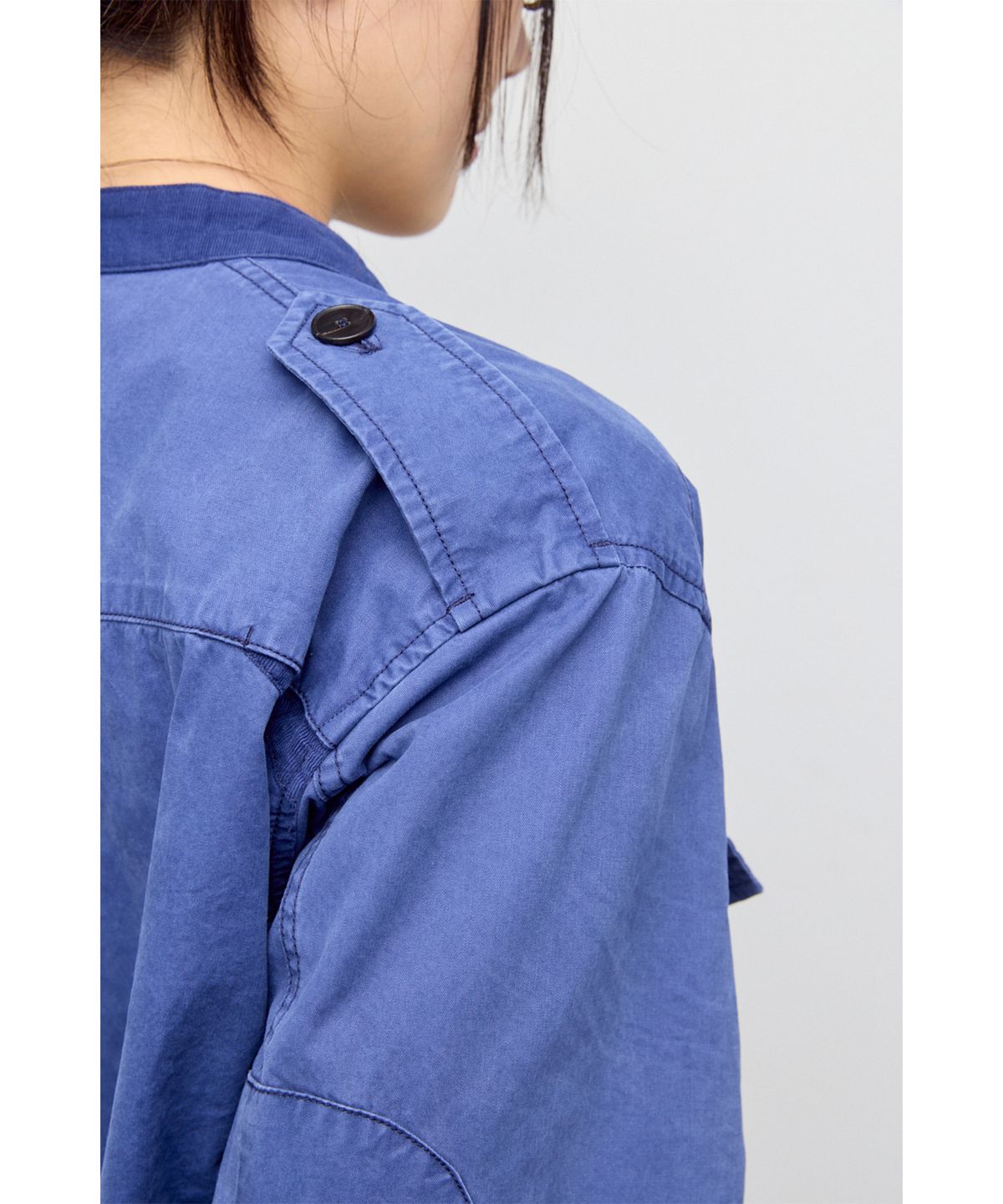 해칭룸(HATCHINGROOM) Police Jacket French Blue