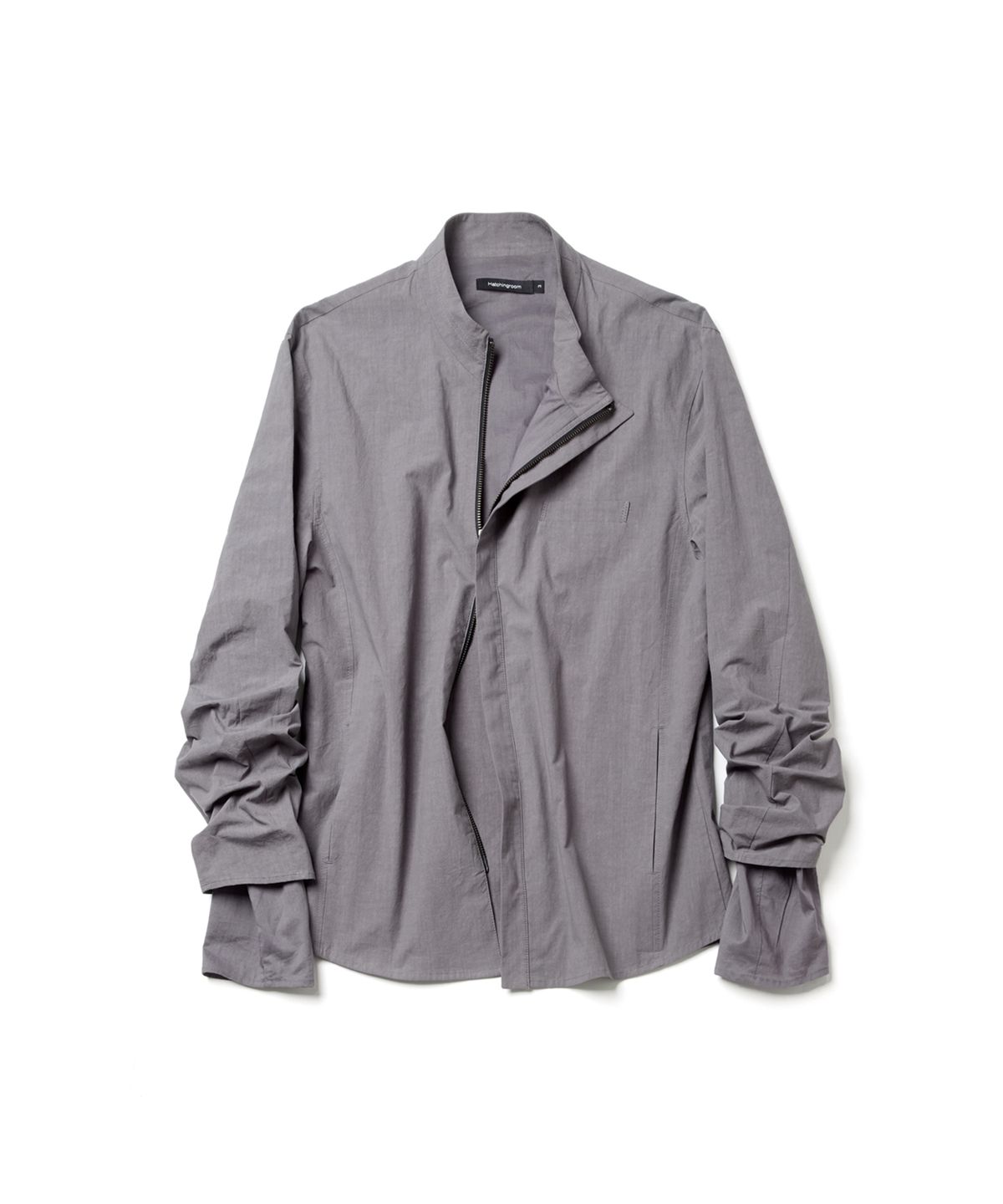해칭룸(HATCHINGROOM) Slash Layer Shirket Purple Grey