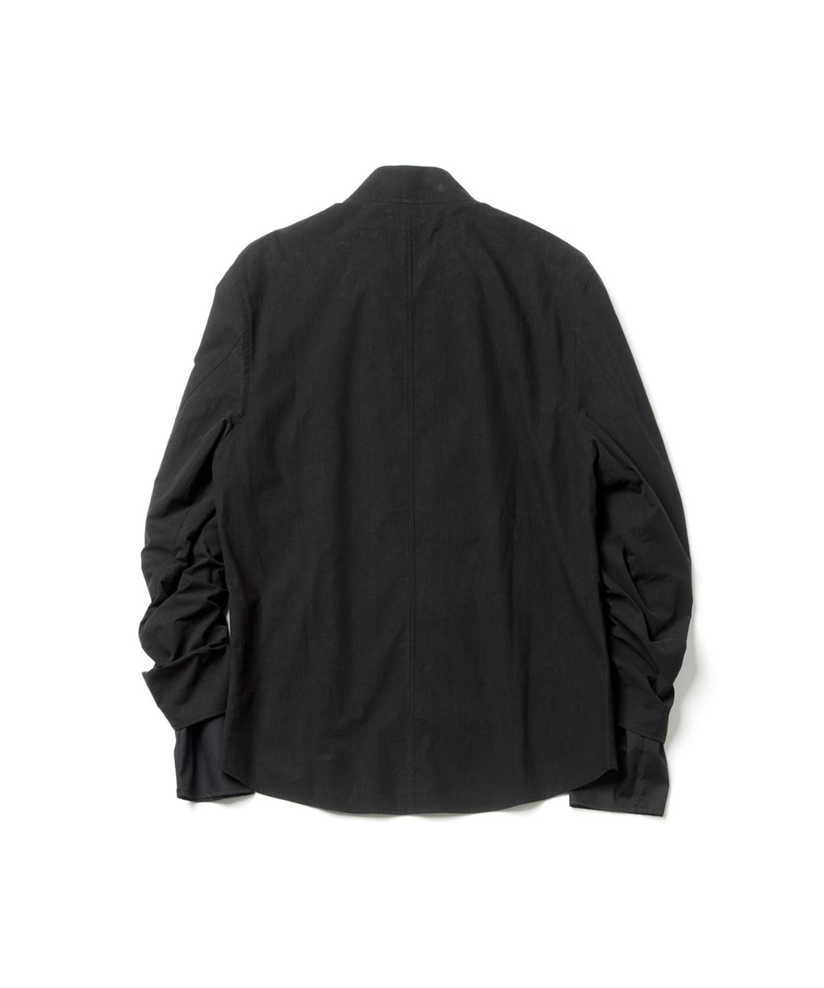 해칭룸(HATCHINGROOM) Slash Layer Shirket Ink Black