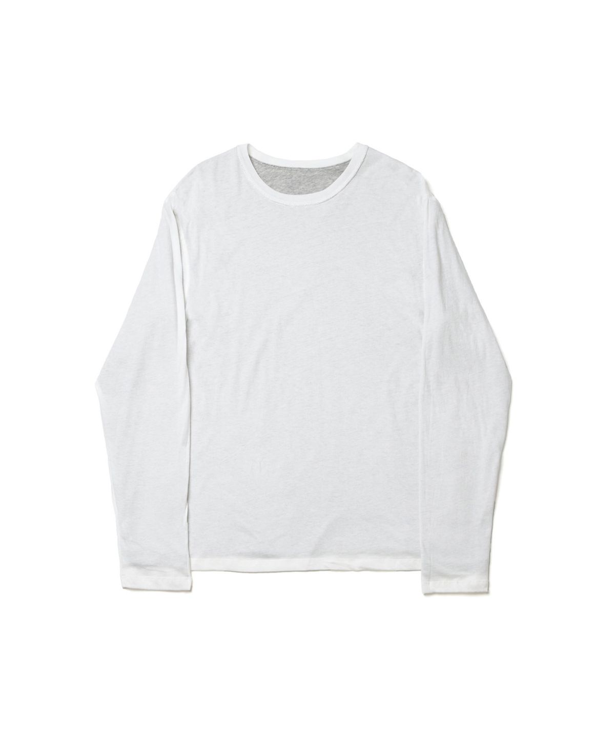 해칭룸(HATCHINGROOM) Two Face Ringer Tee M.Grey/White