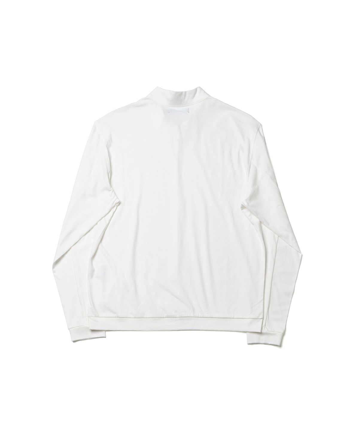 해칭룸(HATCHINGROOM) Invisible Half Zip Tee White