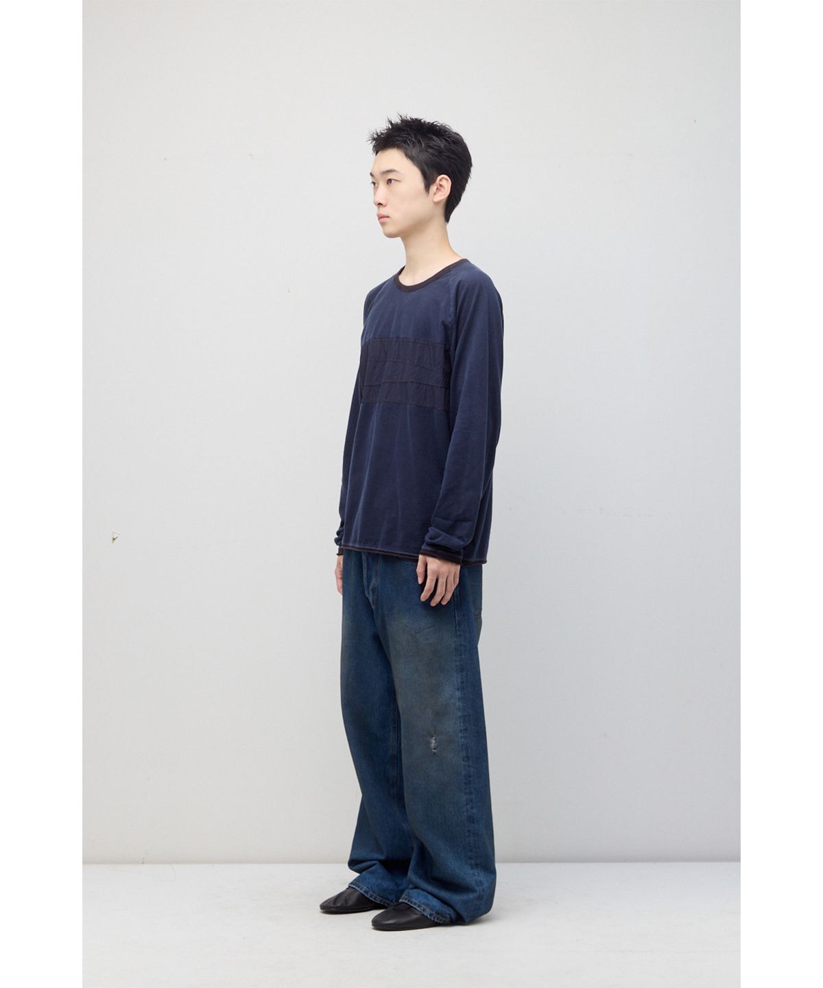해칭룸(HATCHINGROOM) Regular Selvedge Jeans Dusty Blue