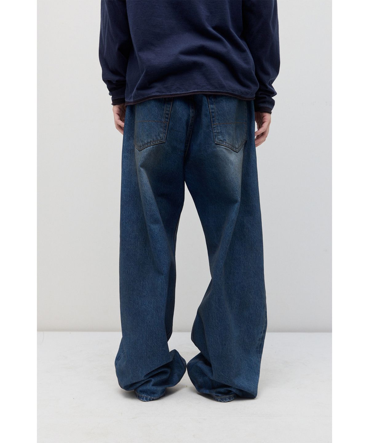 해칭룸(HATCHINGROOM) Regular Selvedge Jeans Dusty Blue