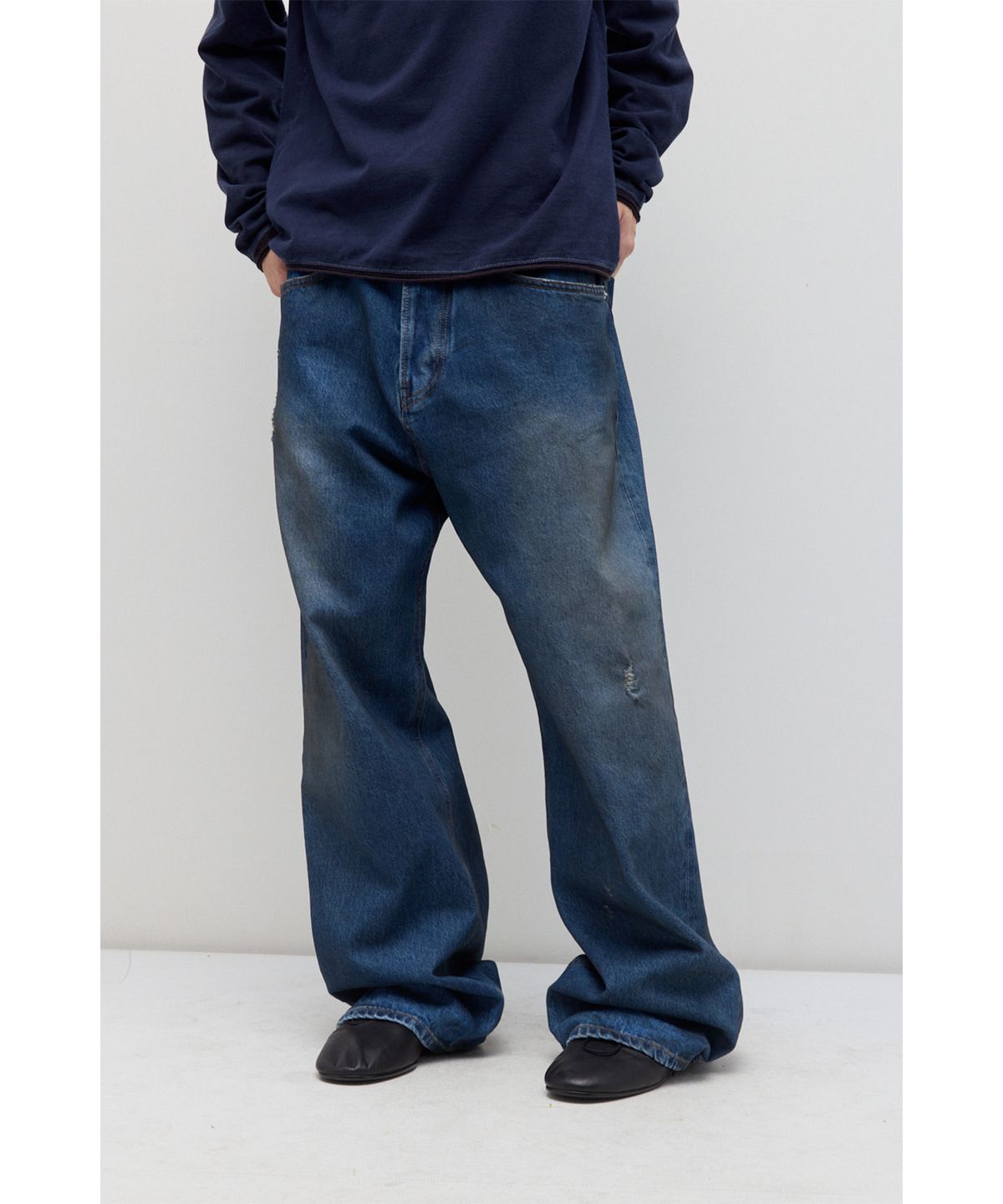 해칭룸(HATCHINGROOM) Regular Selvedge Jeans Dusty Blue