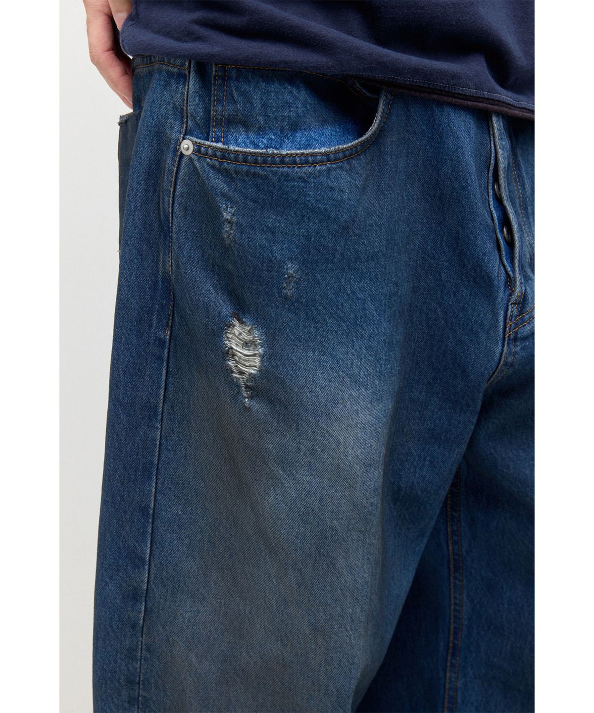 해칭룸(HATCHINGROOM) Regular Selvedge Jeans Dusty Blue