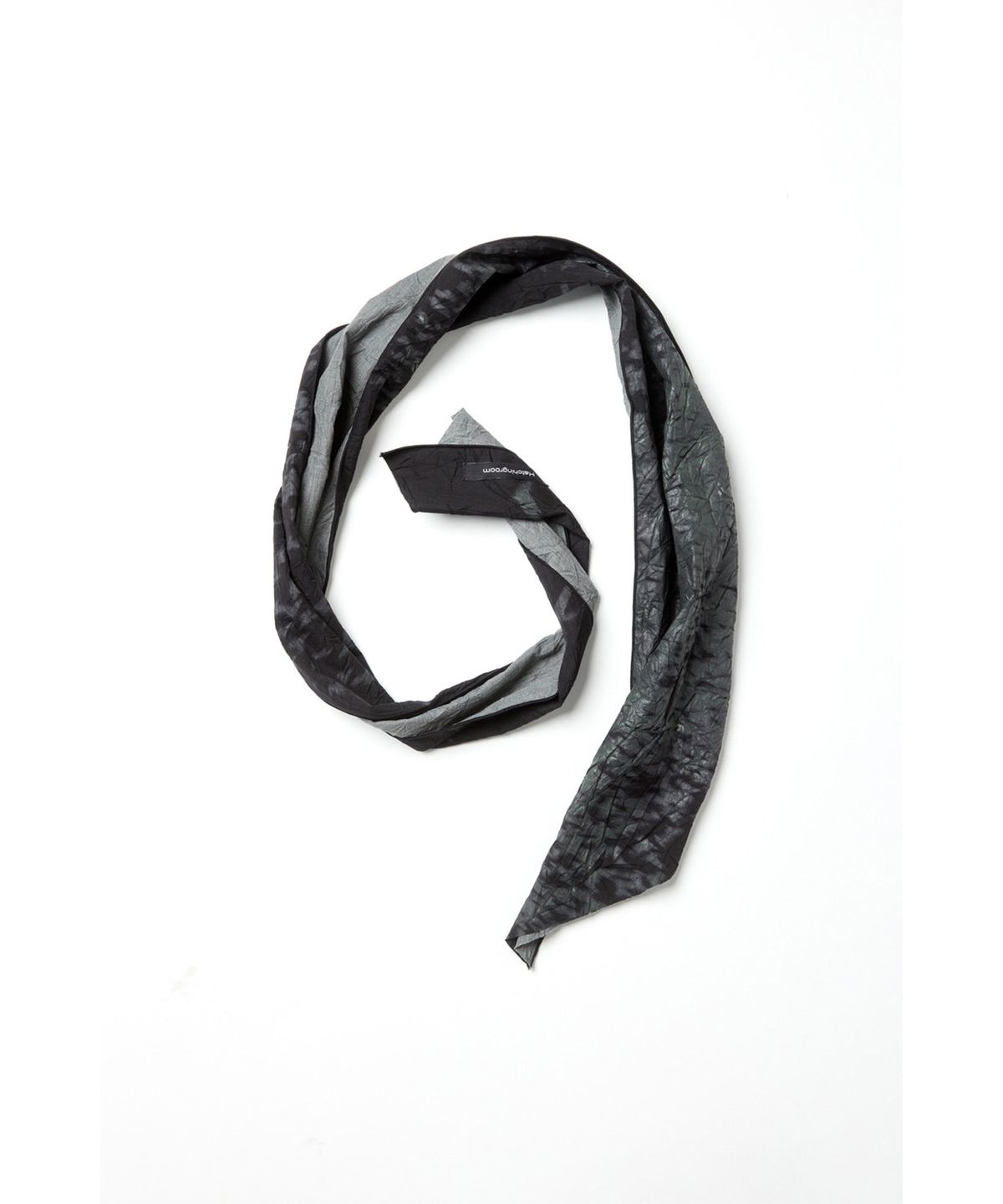 해칭룸(HATCHINGROOM) Murmuration Scarf Black/Khaki