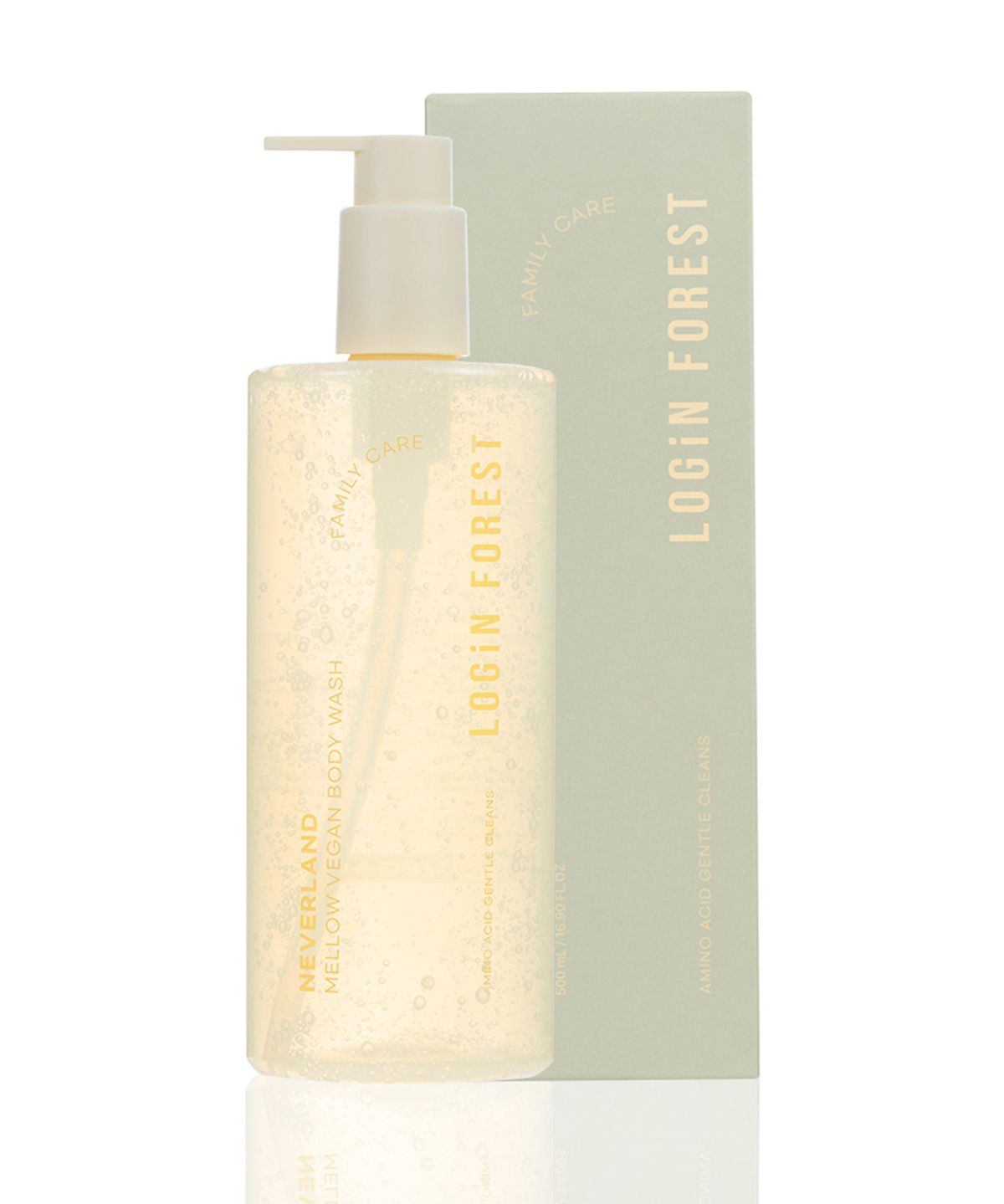 로그인 포레스트(LOGiN FOREST) 네버랜드 멜로우 비건 바디 워시 500mL