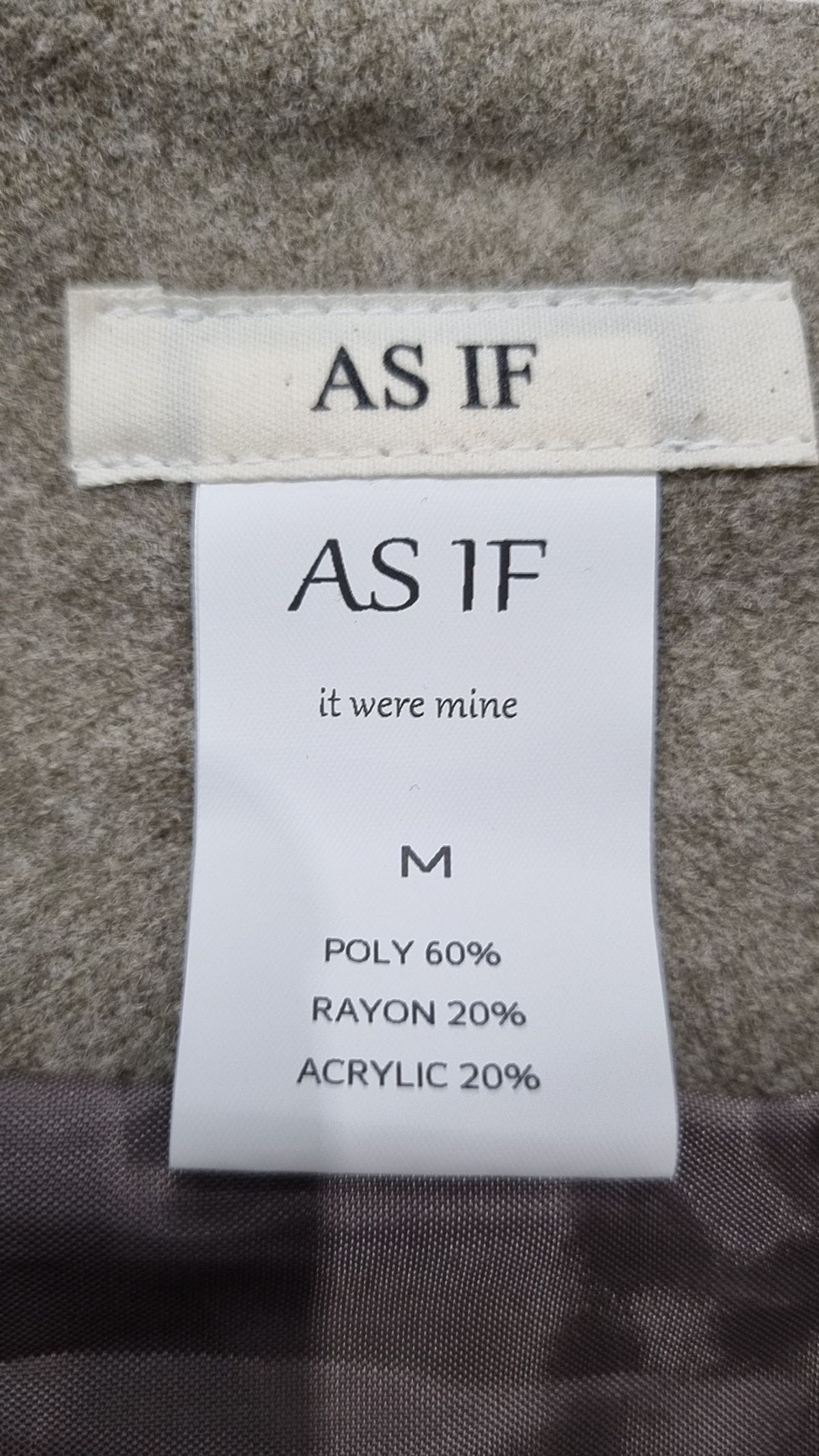 애즈이프(ASIF) 미니스커트 M