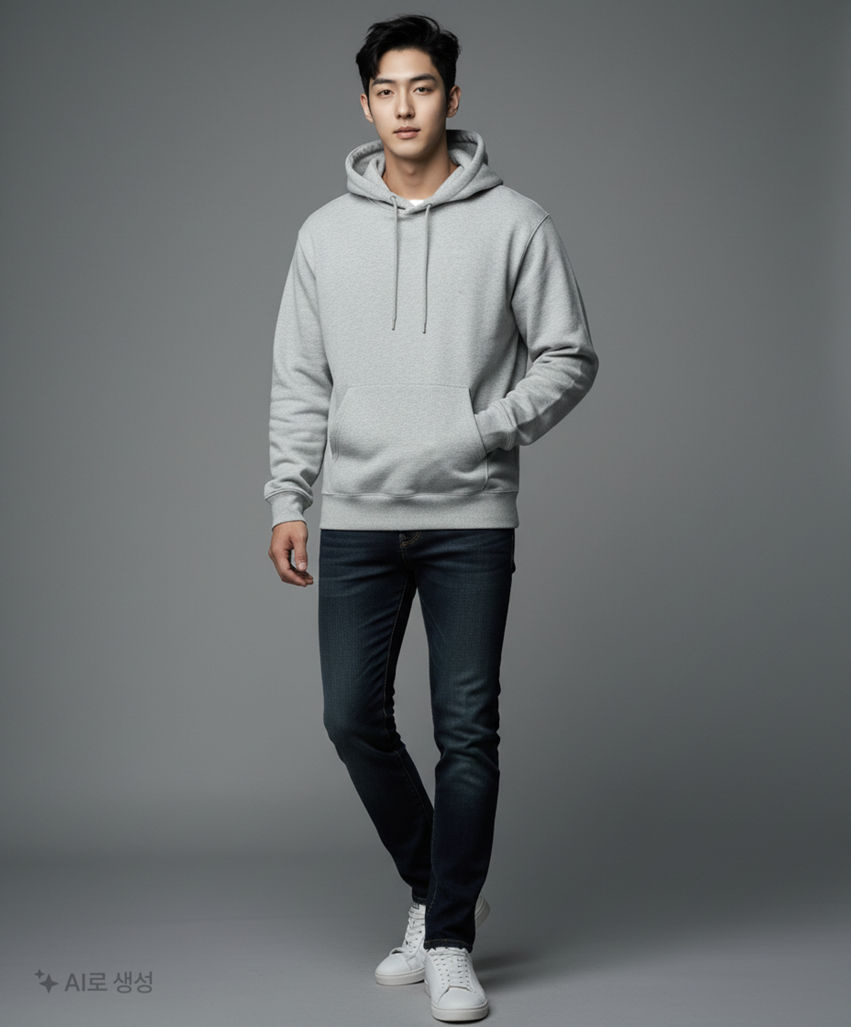 무신사 스탠다드(MUSINSA STANDARD) 후드 티셔츠 L