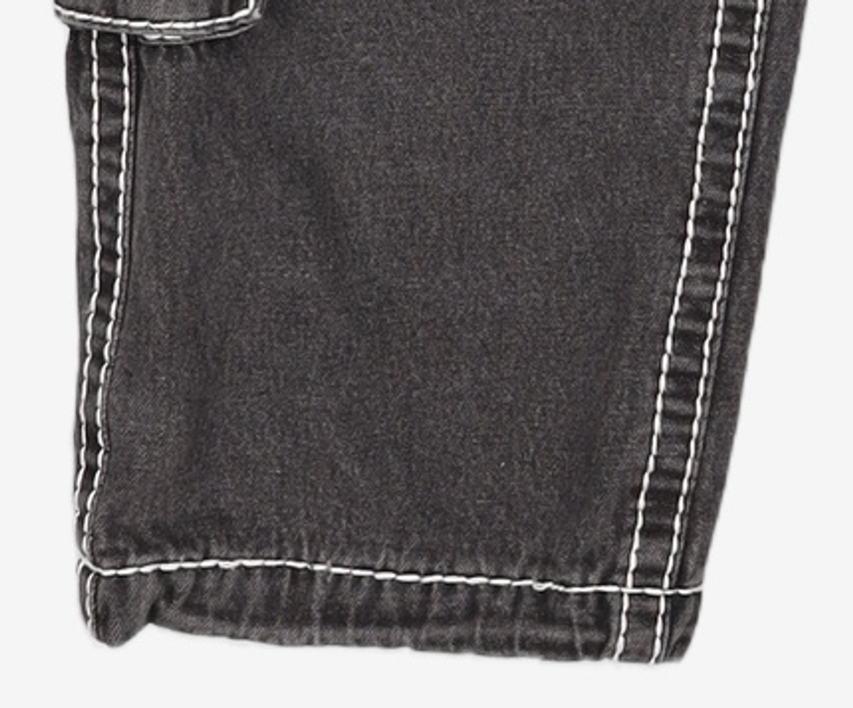 트루릴리젼(TRUERELIGION) TRUE RELIGION X FETCH DENIM SEPARATE CARGO PANTS BLACK M