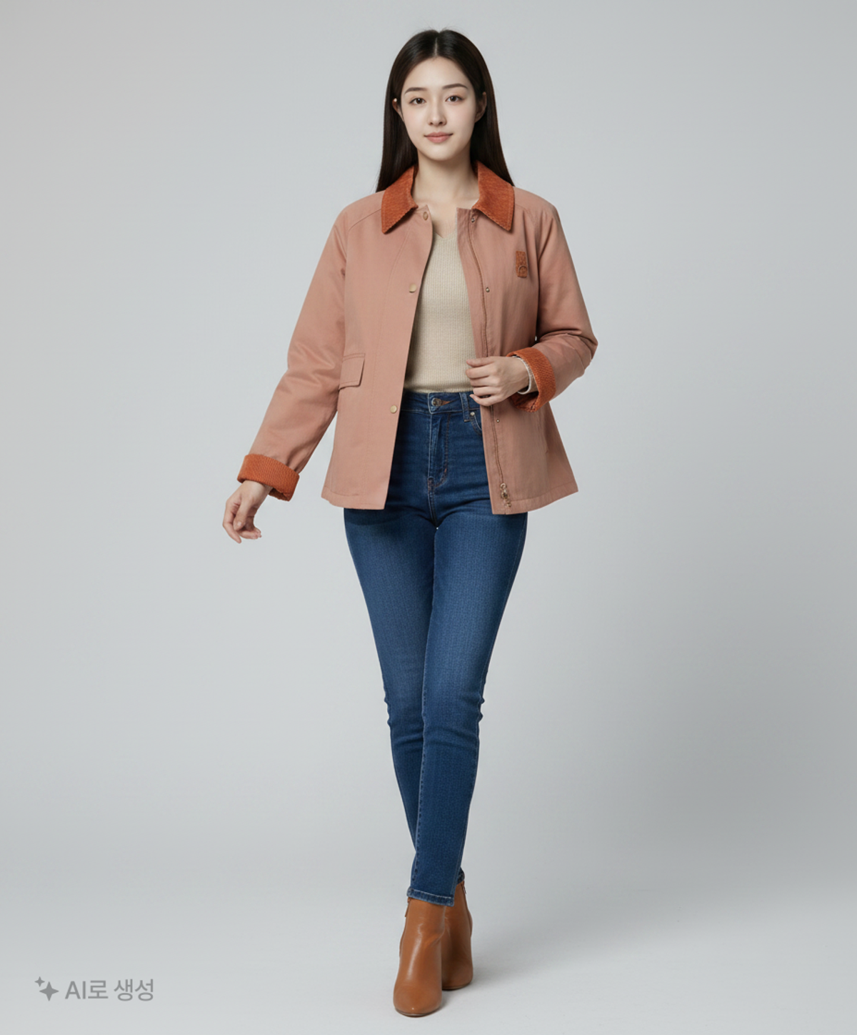 로던(LODERN) 사파리/헌팅 재킷 55
