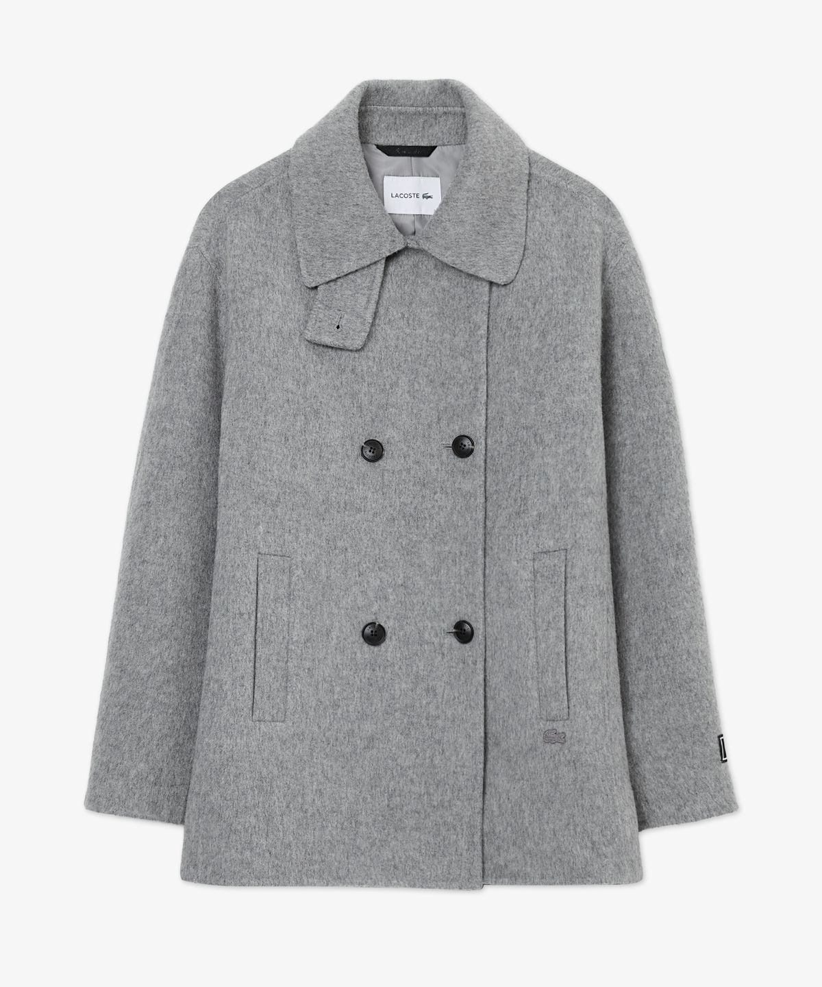 라코스테(LACOSTE) 여성 하프기장 핸드메이드 코트 BF606E-56N CCA
