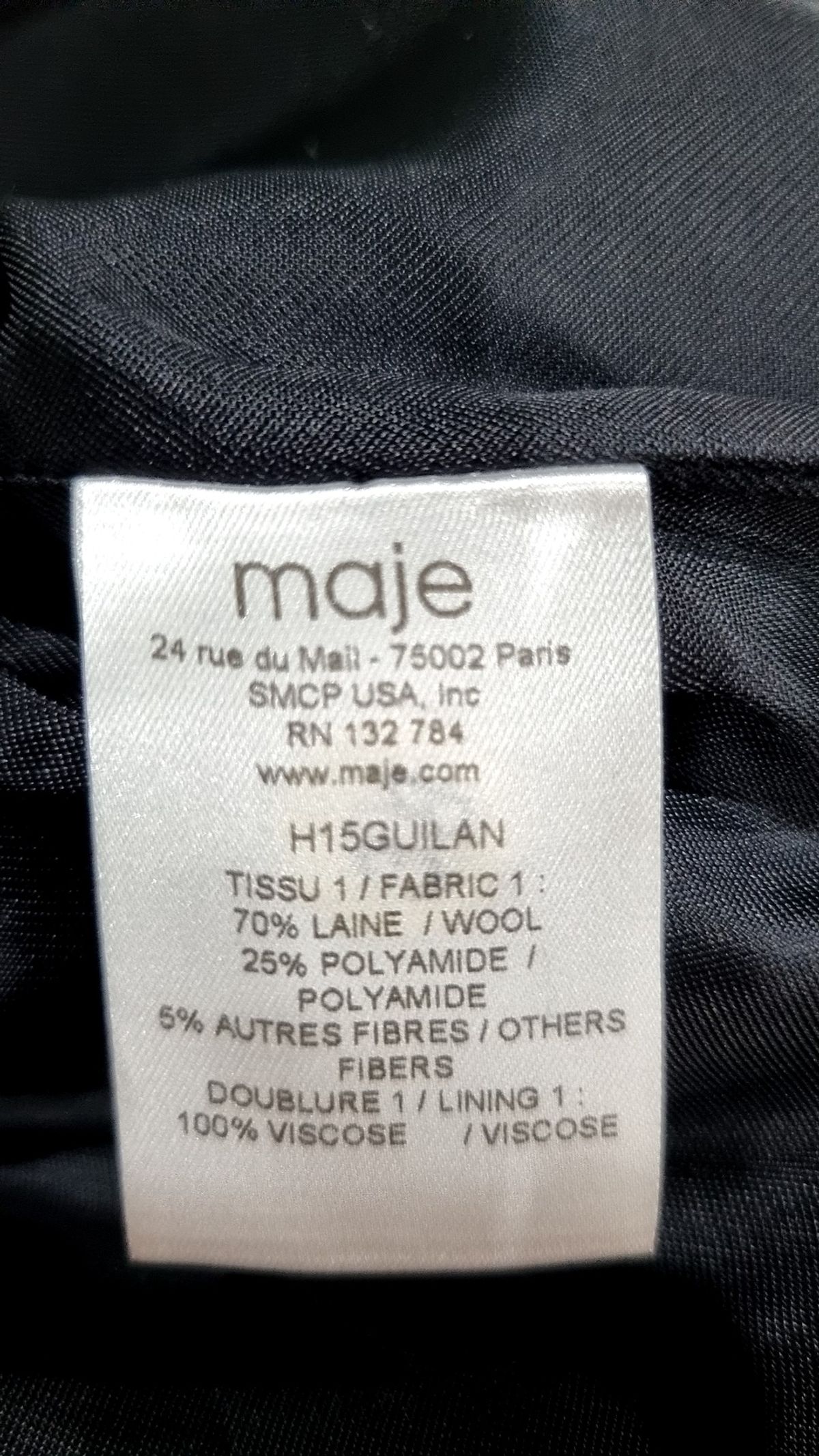 마쥬(maje) 겨울 기타 코트 36