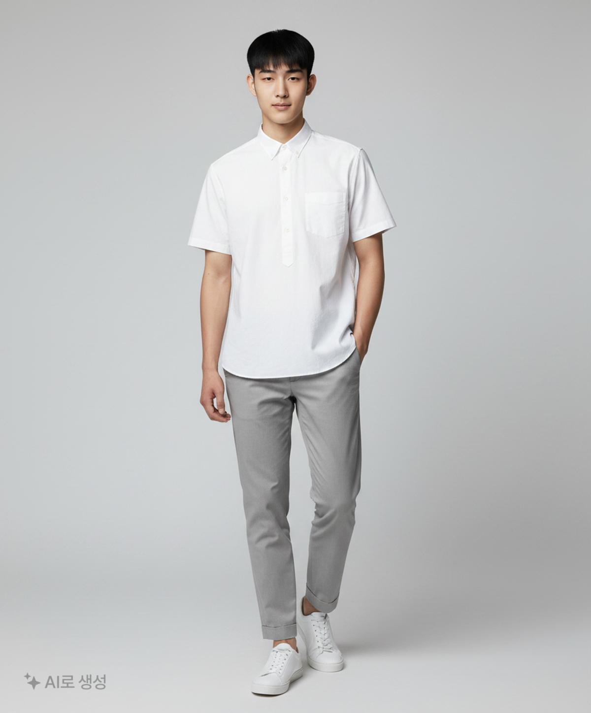 유니클로(UNIQLO) 캐주얼 셔츠 L