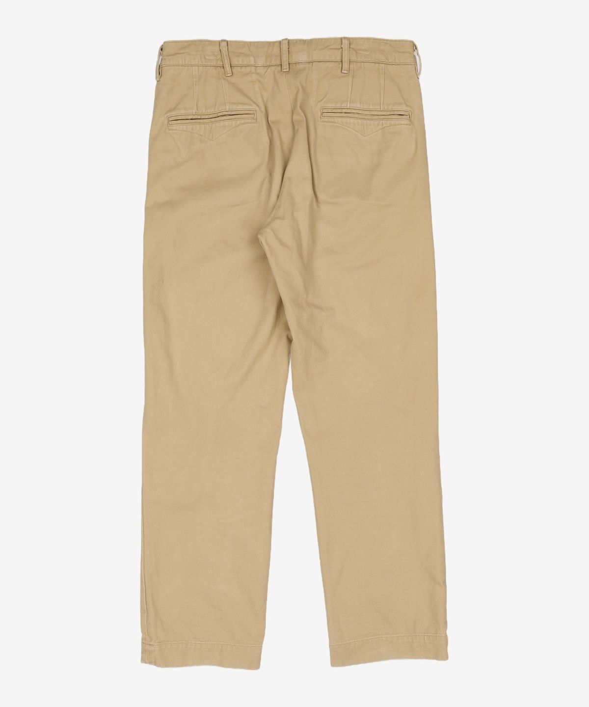 프리즘웍스(FRIZMWORKS) WASHED OFFICER CHINO PANTS _ BEIGE M