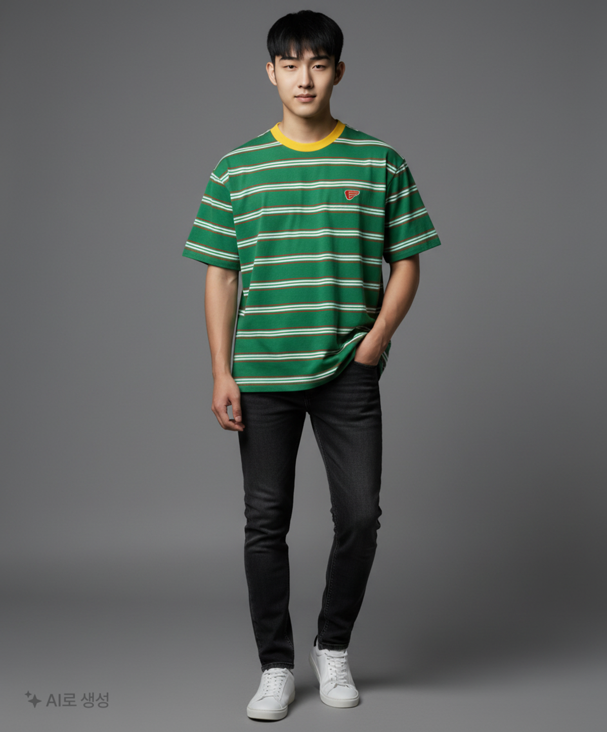구김스 컴퍼니(GOOGIMS COMPANY) 반소매 티셔츠 L