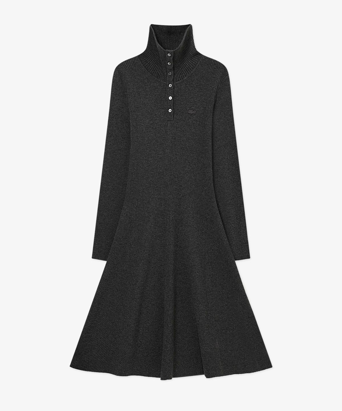 라코스테(LACOSTE) 여성 에리형 플레어 스웨터 드레스 EF907E-56N 050