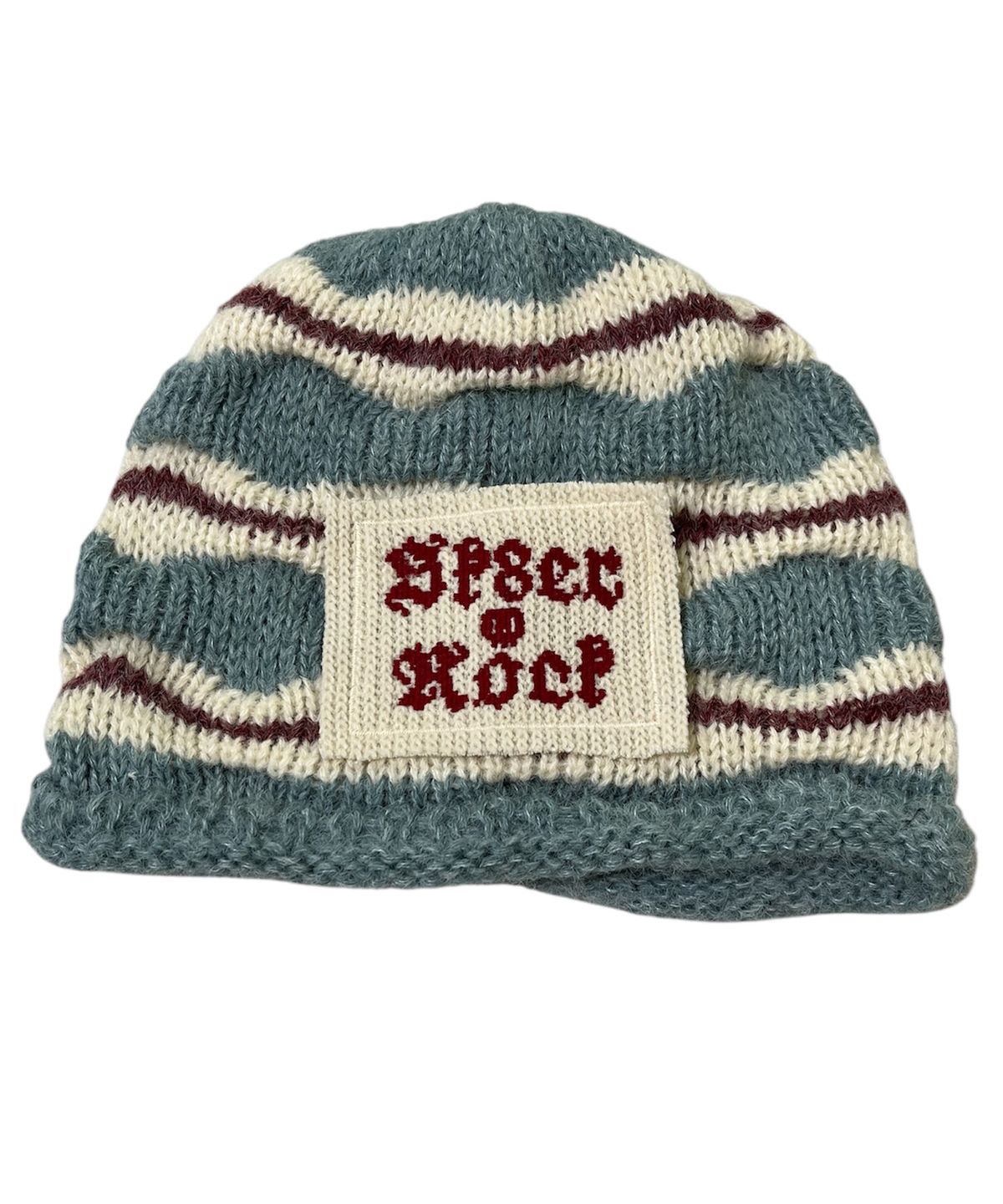 스케이터락(SK8ER ROCK) Crinkle Stripe Beanie (Blue)