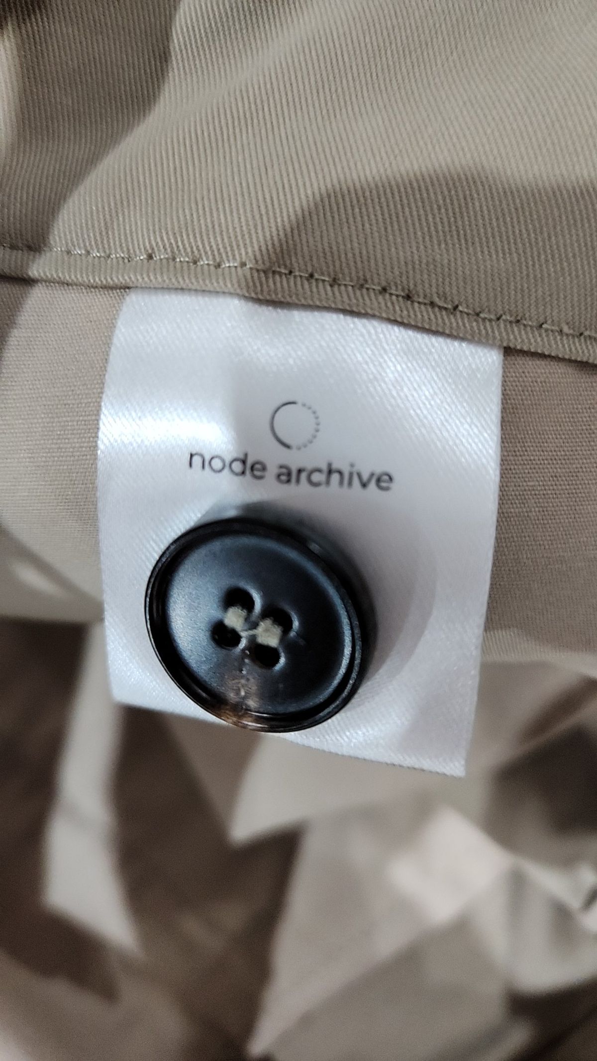 노드 아카이브(NODE ARCHIVE) 코튼 팬츠 3
