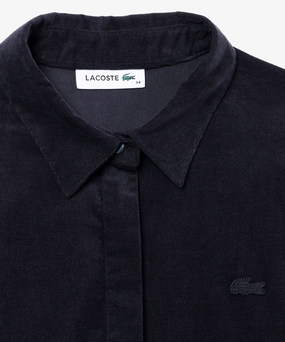 라코스테(LACOSTE) 여성 코듀로이 셔츠 드레스 EF394E-56N HDE