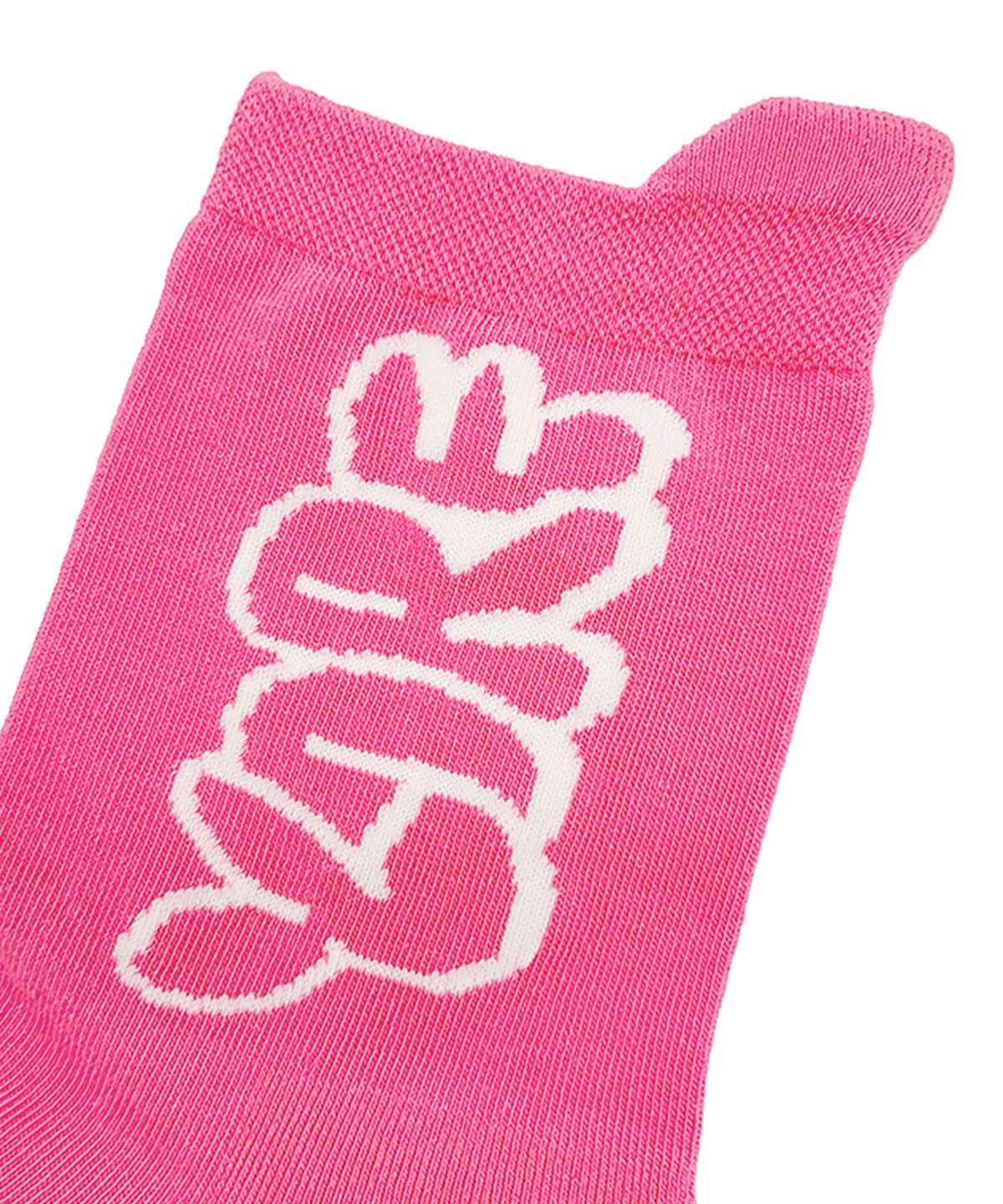 욜프(YORF) YORF WOMEN FIELD SOCKS LOGO PINK 여성필드삭스 로고 핑크