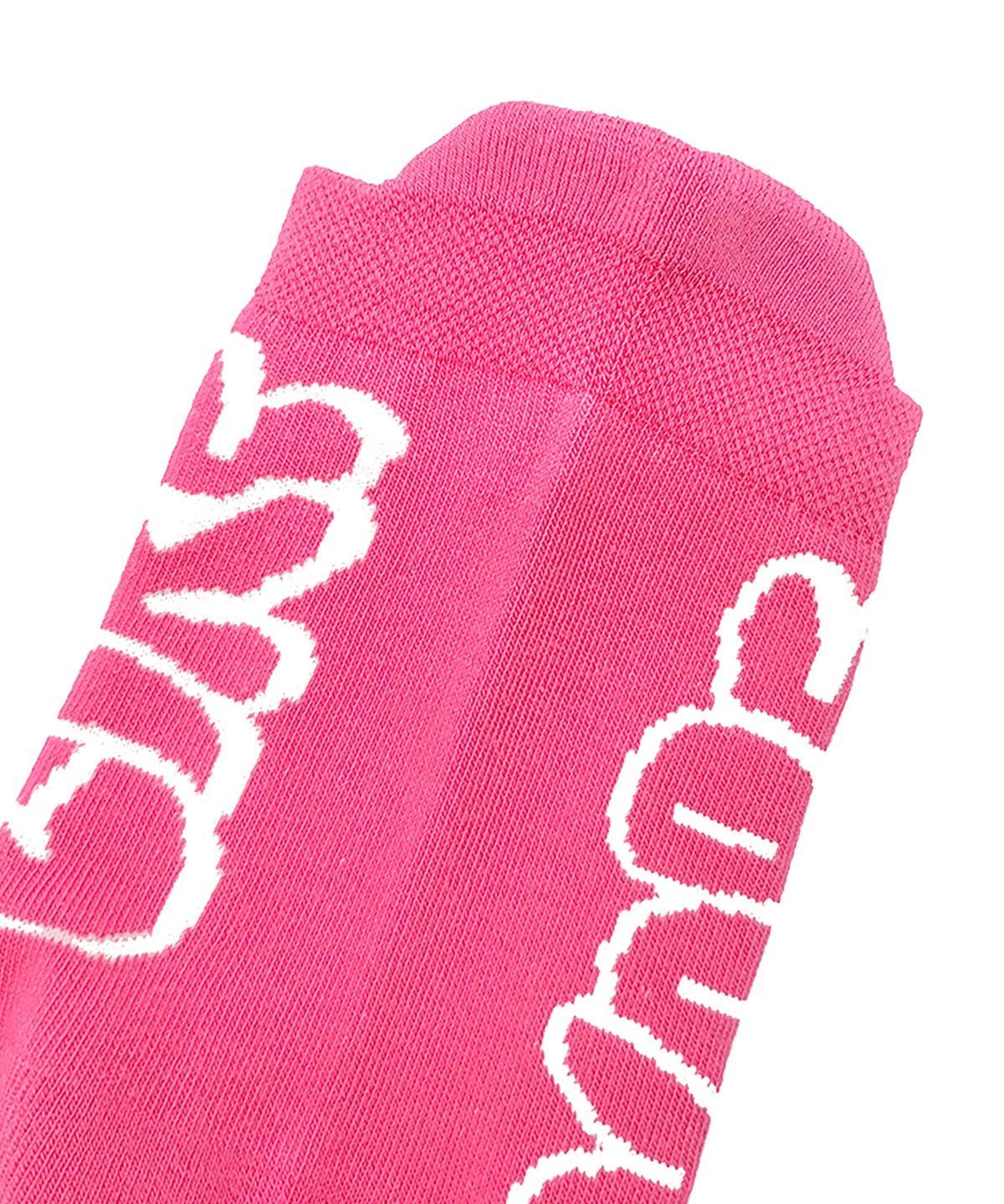욜프(YORF) YORF WOMEN FIELD SOCKS LOGO PINK 여성필드삭스 로고 핑크