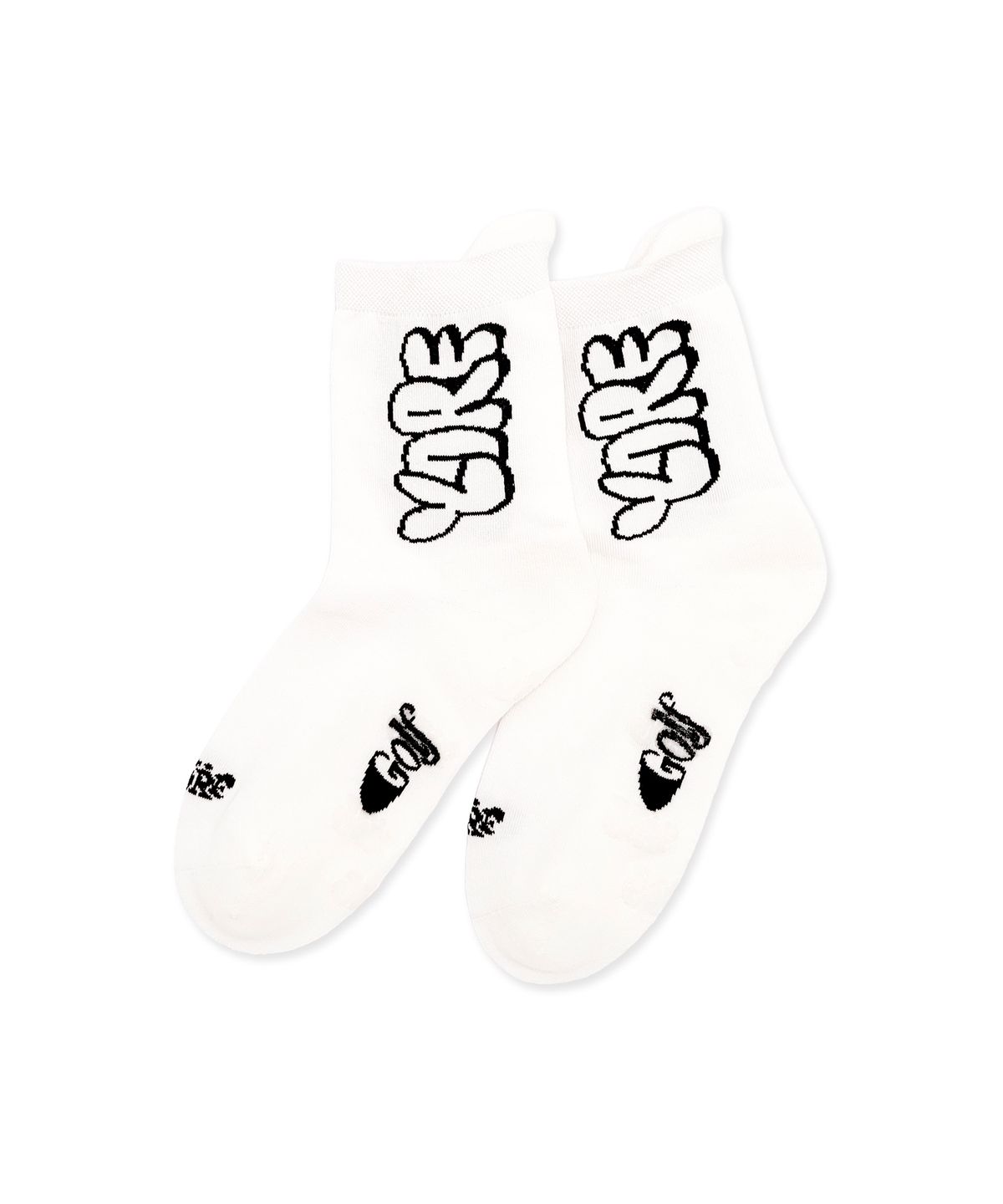 욜프(YORF) YORF WOMEN FIELD SOCKS LOGO WHITE 여성필드삭스 로고 화이트