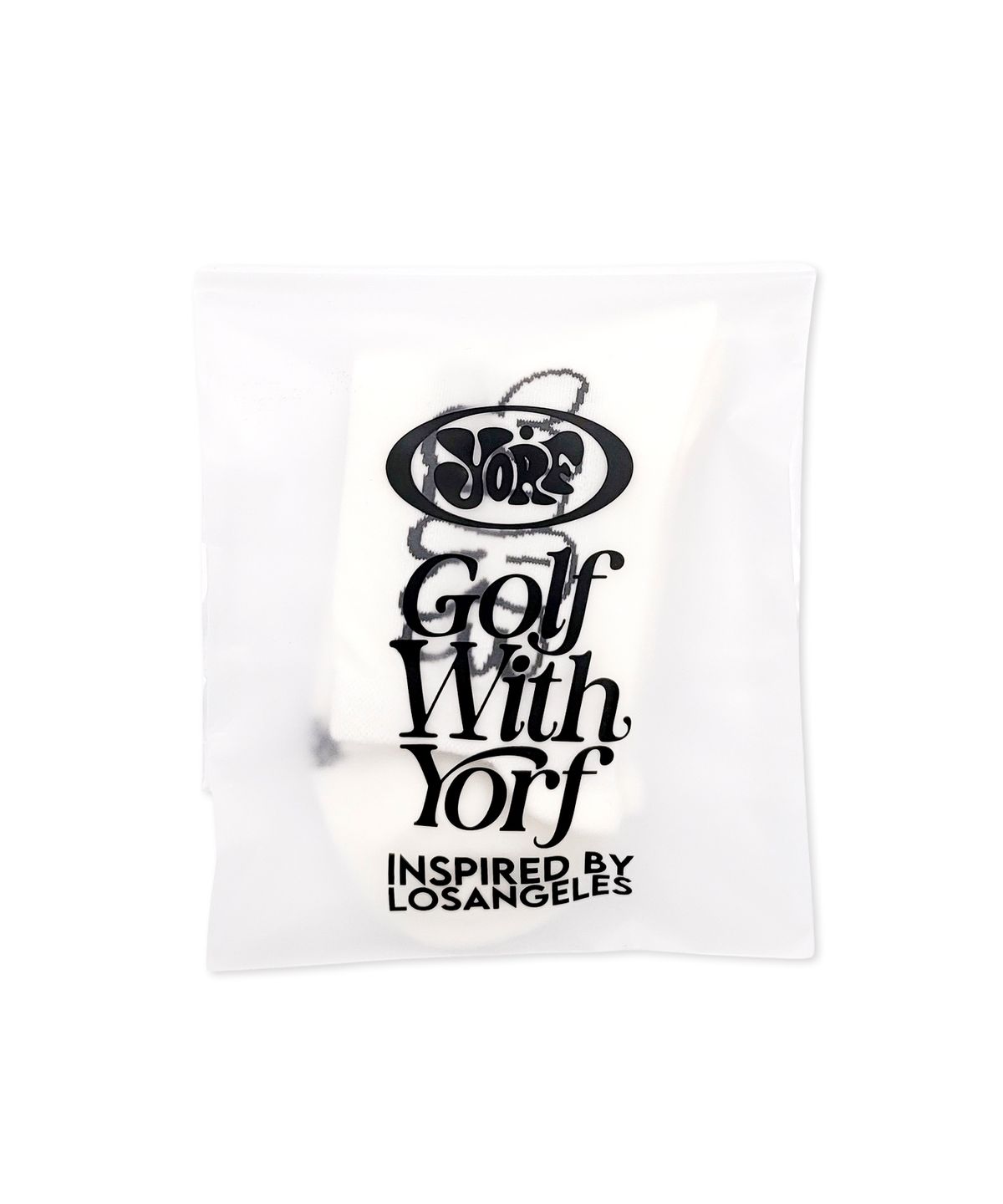 욜프(YORF) YORF WOMEN FIELD SOCKS LOGO WHITE 여성필드삭스 로고 화이트