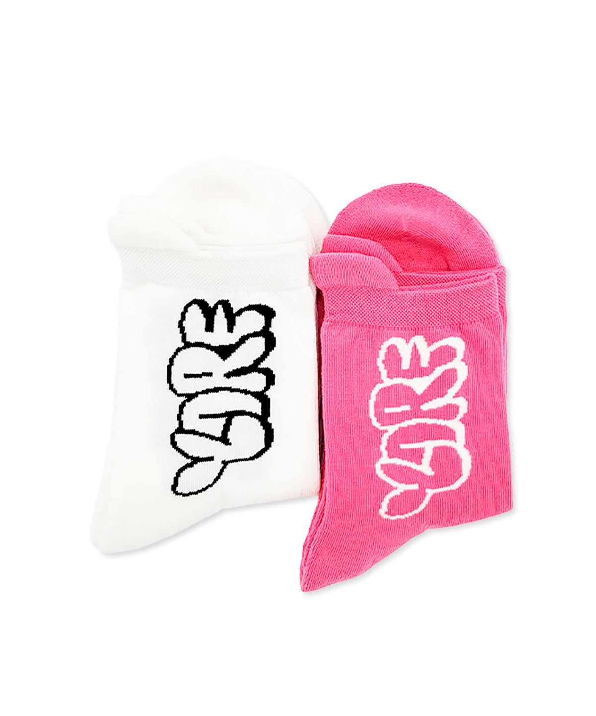 욜프(YORF) YORF WOMEN FIELD SOCKS LOGO WHITE 여성필드삭스 로고 화이트