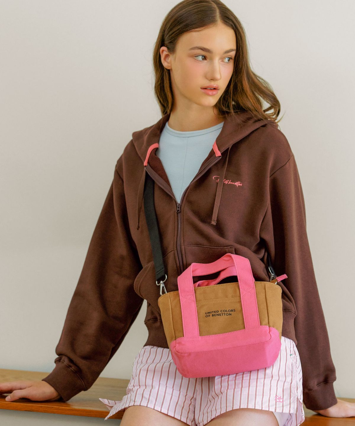 베네통(BENETTON) 캔버스 토트백 (8colors)