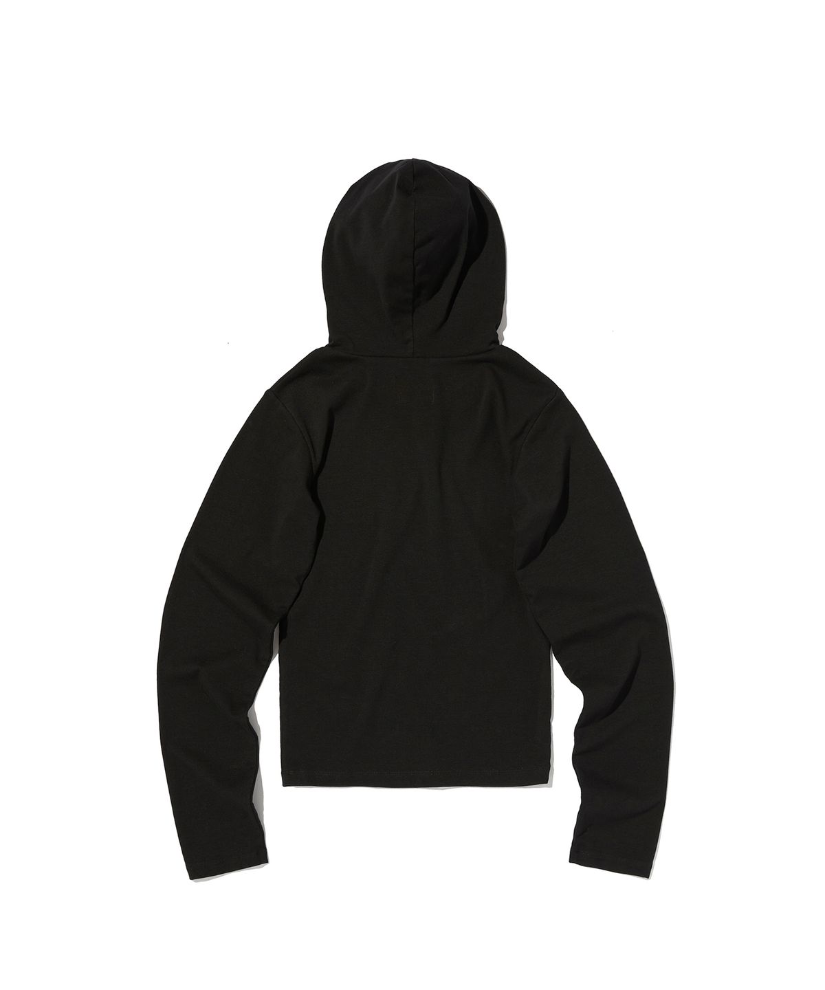 스웨이드(SUADE) MOCK NECK HOODIE [BLACK]
