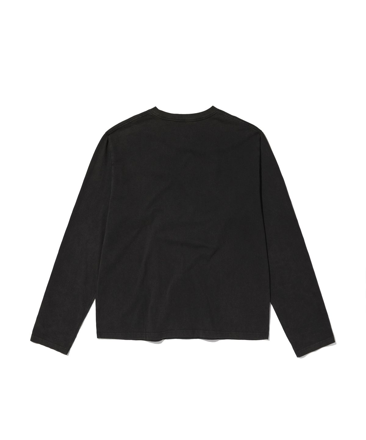 스웨이드(SUADE) WASHED SKULL LONG SLEEVE [BLACK]