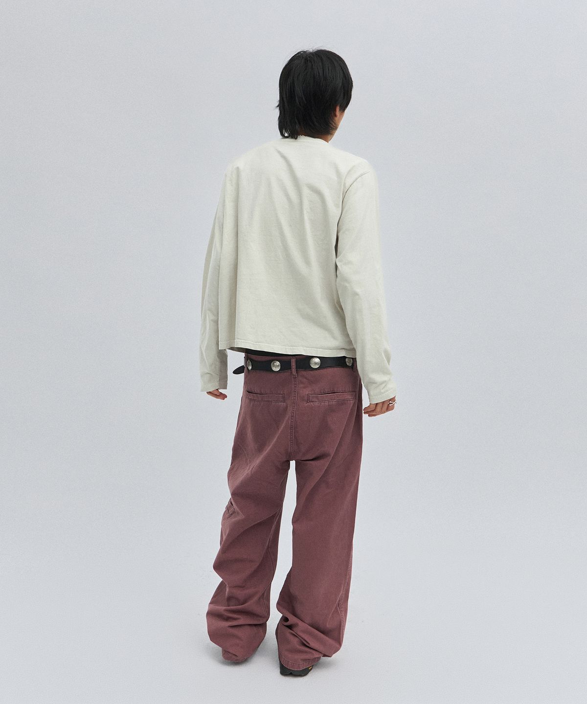 스웨이드(SUADE) HANDPRINT LONG SLEEVE [IVORY]