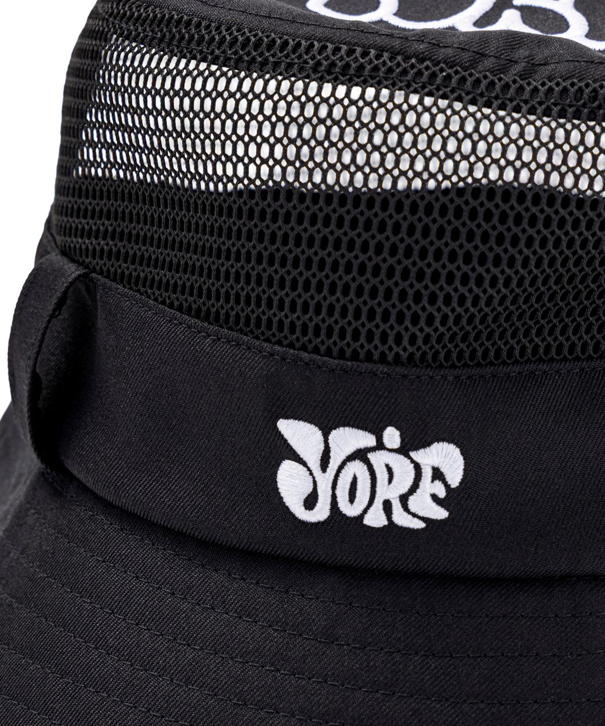 욜프(YORF) YORF MESH BUCKET HAT BLACK 버킷햇 매쉬 블랙