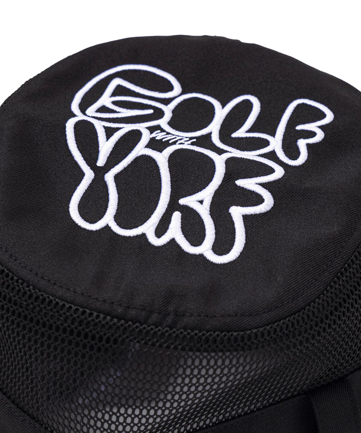욜프(YORF) YORF MESH BUCKET HAT BLACK 버킷햇 매쉬 블랙