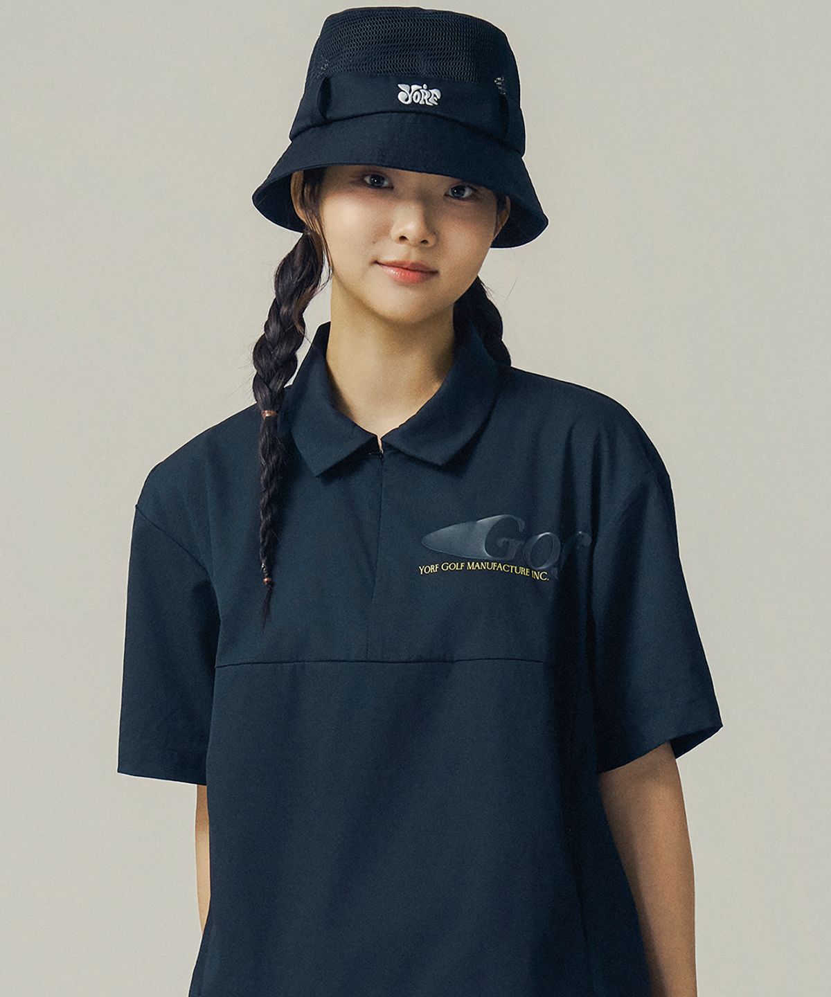 욜프(YORF) YORF MESH BUCKET HAT BLACK 버킷햇 매쉬 블랙