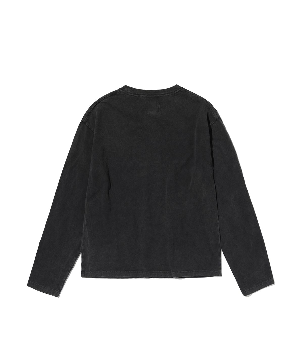 스웨이드(SUADE) HANDPRINT LONG SLEEVE [WASHING BLACK]