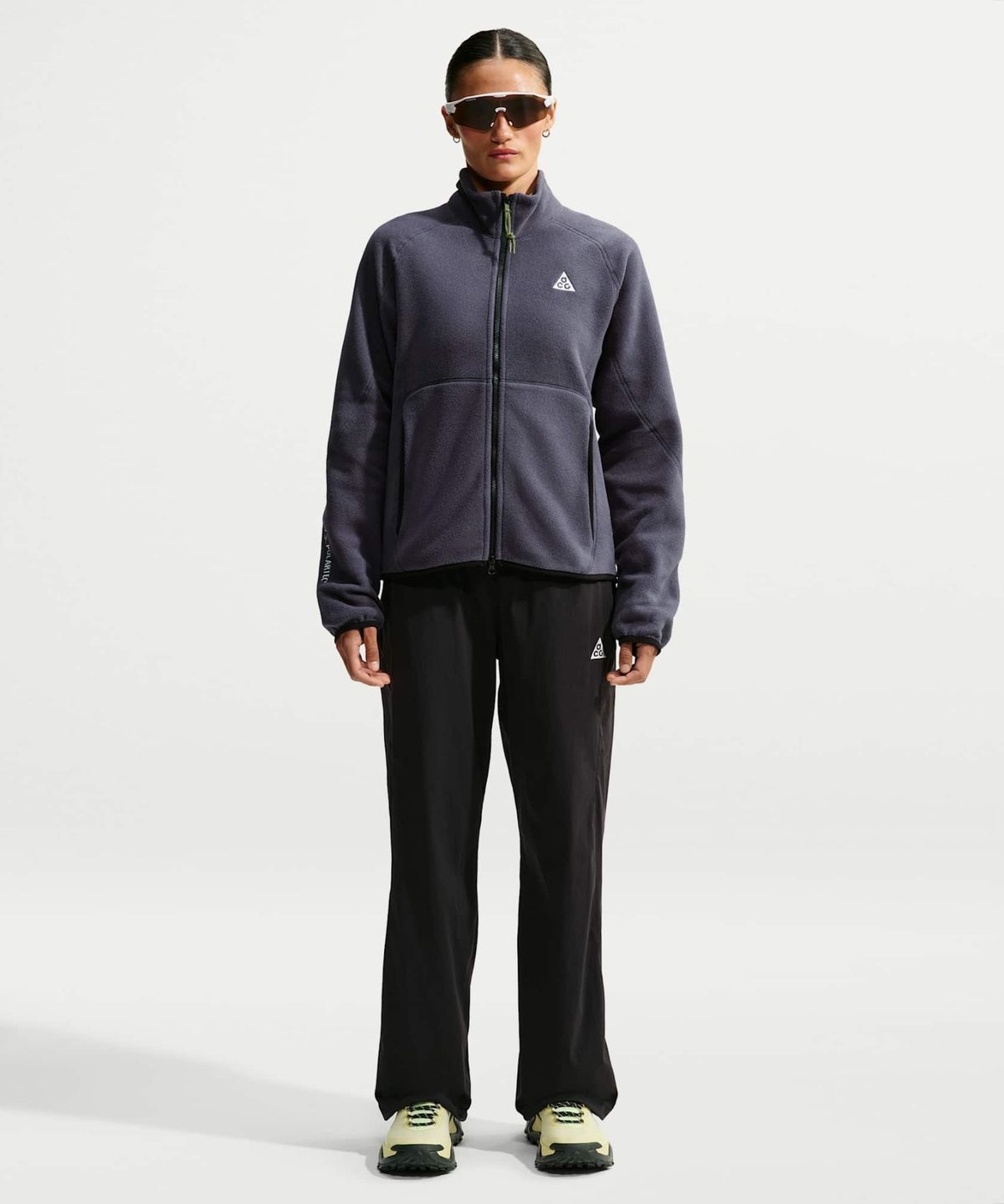 나이키(NIKE) ACG 울프 트리 풀집 재킷 M - 그리드아이언:블랙:서밋 화이트 / IF0964-013