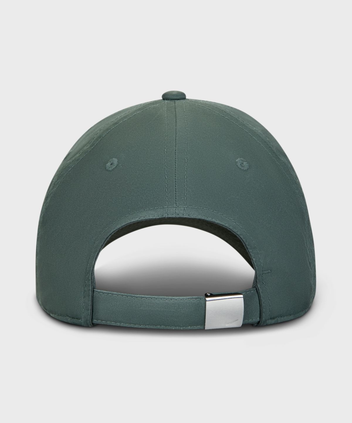 나이키(NIKE) 드라이 핏 클럽 언스트럭처 메탈 스우시 캡 - 카모 그린:메탈릭 실버 / FB5372-303