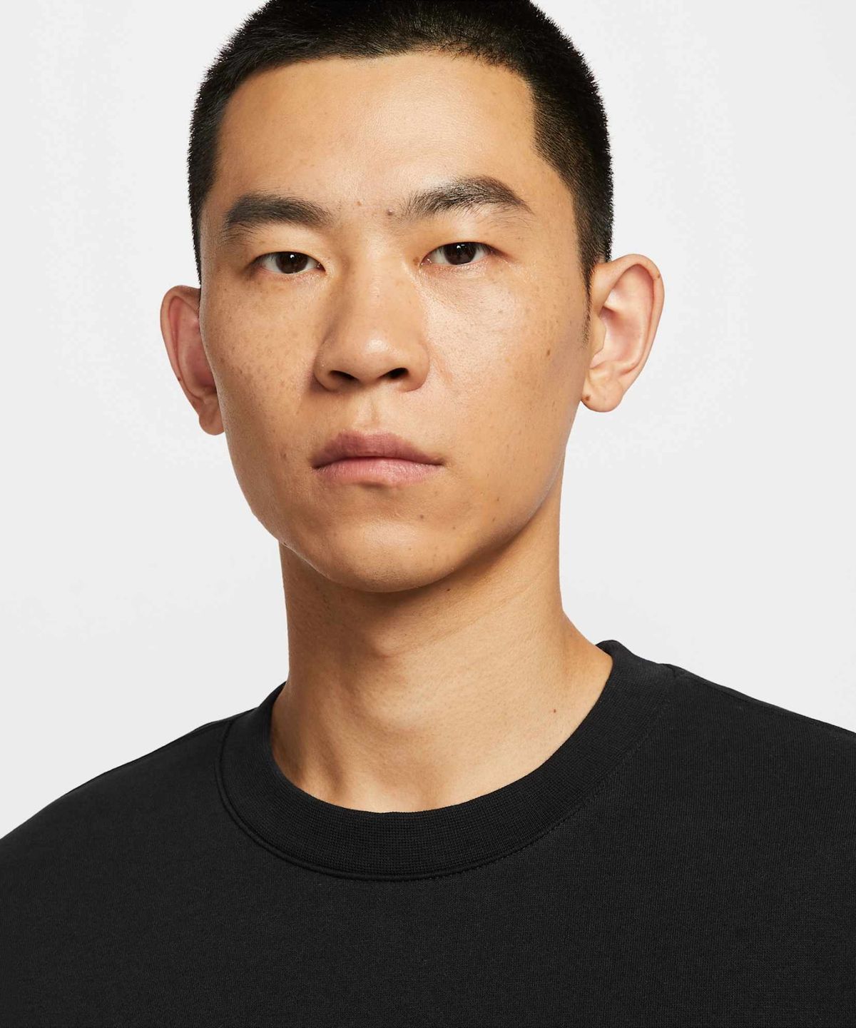 나이키(NIKE) 클럽 플리스 크루 M - 블랙:화이트 / FN3887-010