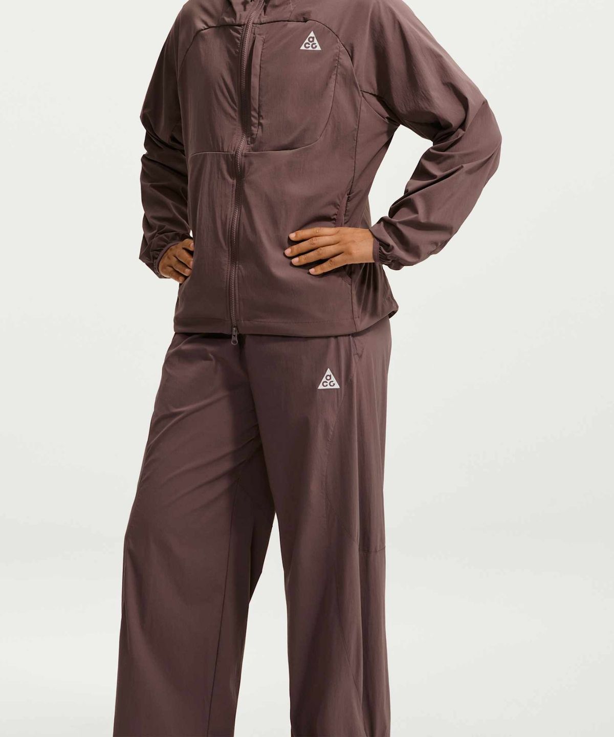 나이키(NIKE) ACG 하이 스테이크 루즈 핏 하이킹 팬츠 W - 타투:블랙:서밋 화이트 / IM4295-502