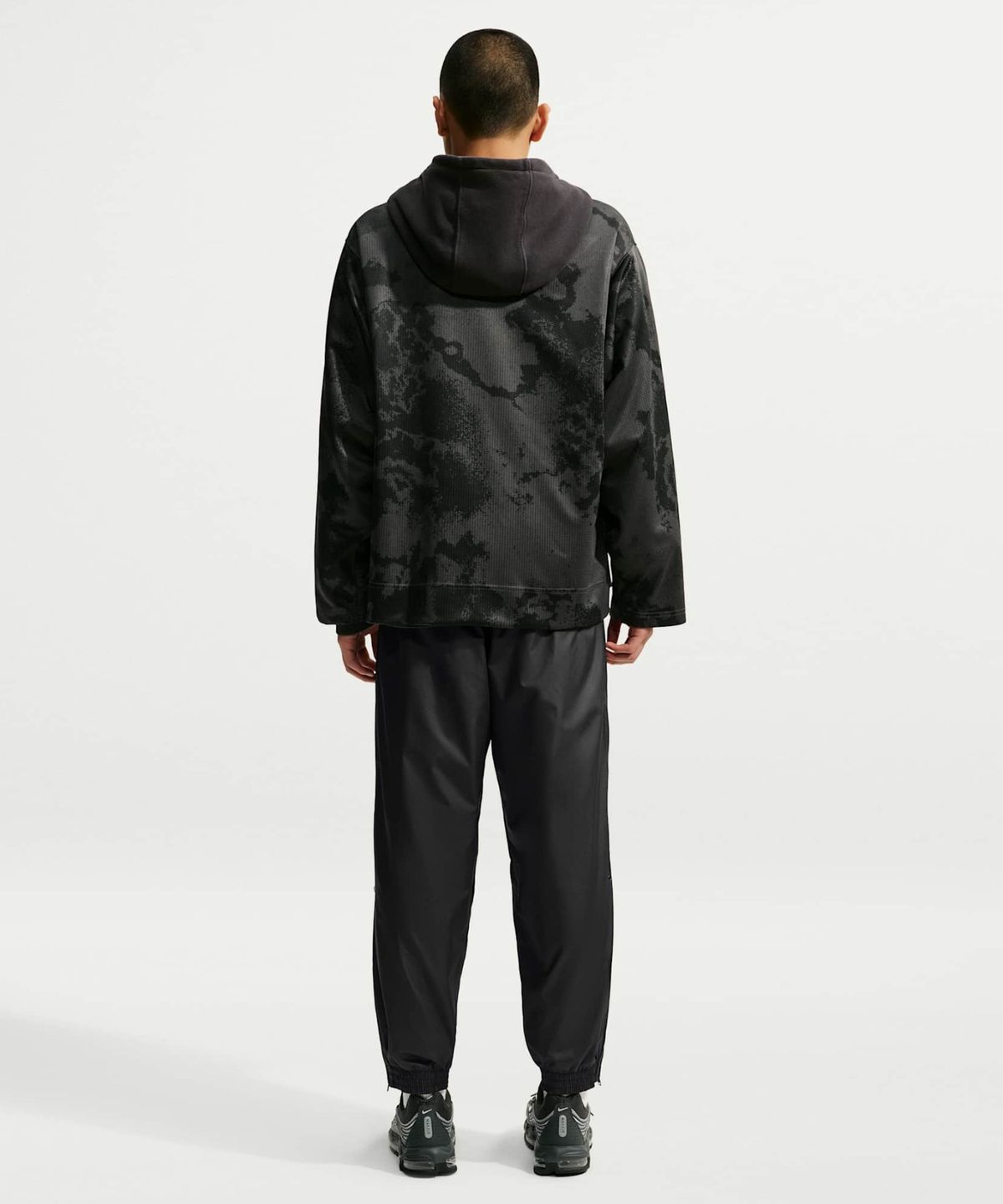 나이키(NIKE) 윈드러너 웨더라이즈드 팬츠 M - 블랙:화이트 / IQ5556-010