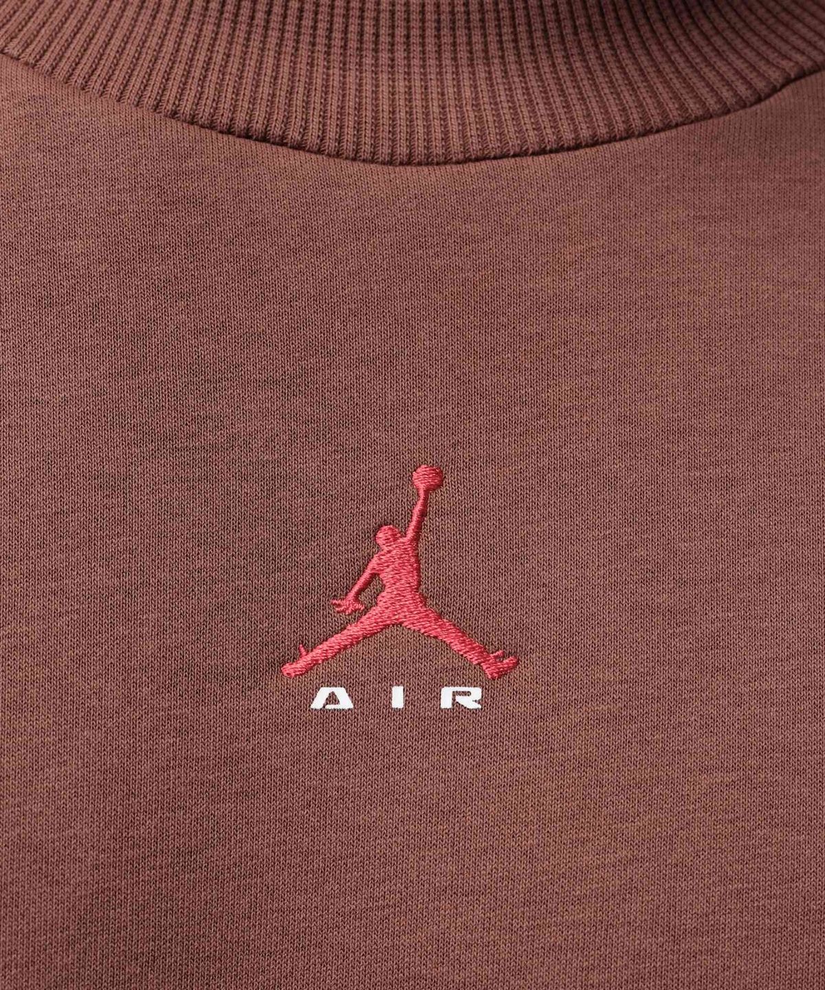 나이키(NIKE) 조던 브루클린 크루넥 스웻셔츠 M - 포너 브라운:유니버시티 레드 / IU0255-265