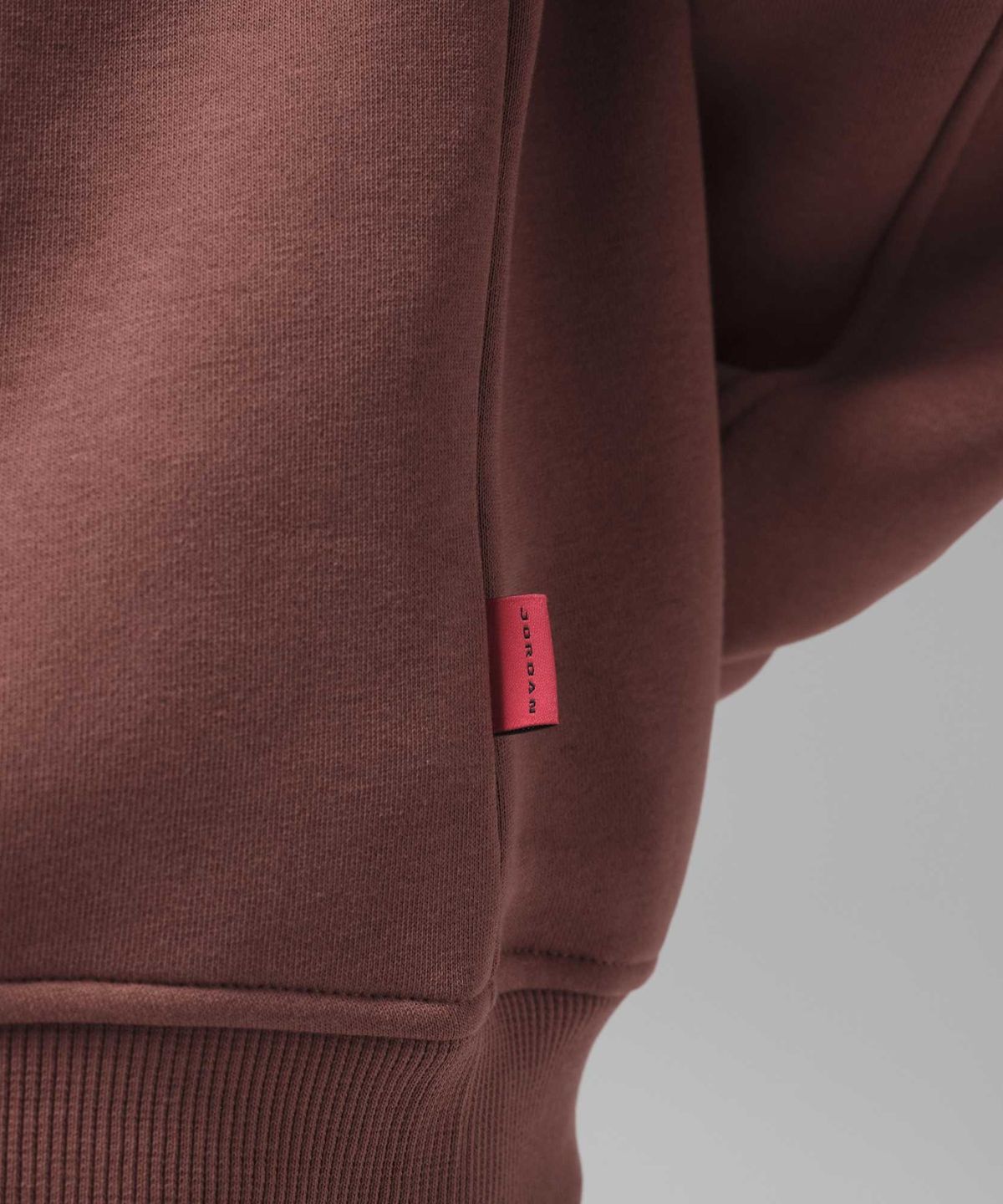 나이키(NIKE) 조던 브루클린 크루넥 스웻셔츠 M - 포너 브라운:유니버시티 레드 / IU0255-265