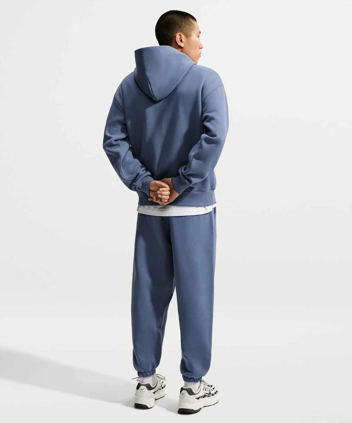 나이키(NIKE) 솔로 플리스 풀오버 후디 M - 디퓨즈드 블루:세일 / IX1927-491