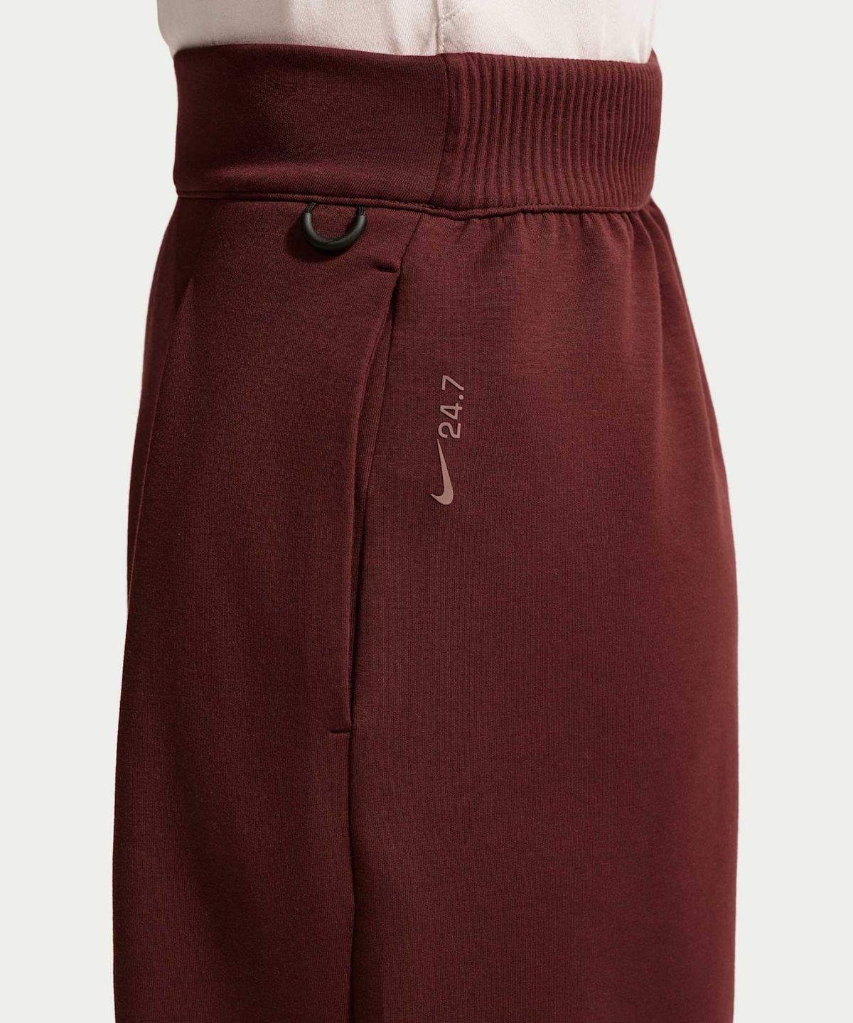 나이키(NIKE) 24.7 임파서블리소프트 드라이 핏 하이웨이스트 와이드 레그 팬츠 W - 미스틱 데이츠:라이트 볼더 / IZ5714-658